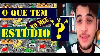 CONHEÇA OQUE TEM NO MEU ESTÚDIO :D