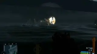 Crysis destroyer sinking