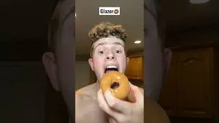 The BEST way to eat a Krispy Kreme glazer! (Food Hack)