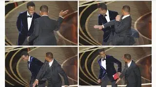 Will Smith slaps Chris Rock Oscars 2022 for Making Joke on His Wife Jada Smith