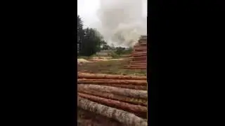 Пожар на пилораме