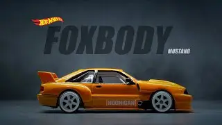 Ford Foxbody Mustang Hot Wheels Custom - Tolle Garage