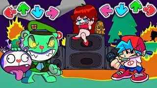 СУМАСШЕДШИЙ МЕДВЕДЬ ФЛИППИ во Friday Night Funkin' vs Flippy