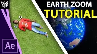 EARTH TO SPACE ZOOM OUT TUTORIAL | AFTER EFFECT | BISWA GRAPHICS & VFX