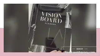 Vision Board Book | Vision Board Kit | ShopLovetAgency.com