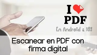 Cómo usar I LOVE PDF 💖 para escanear documentos y tareas en PDF y agregar FIRMA DIGITAL ✍✅