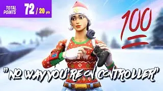 Controller player OUTPLAYS PC players...EZ (Fortnite solo pop up cup)