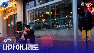 실력자 일반인의 버스킹 라이브 '내가 아니라도' (주호) cover