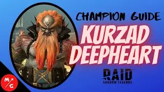 [F2P] Kurzad Deepheart Raid Shadow Legends Champion Guide | Iron Twins Secret Weapon!