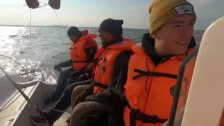 Выход в море на яхте