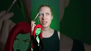 #макияж #грим #косплей #ядовитыйплющ #комиксы #makeup #cosplay #dc #poisonivy #comics #кино #сериал