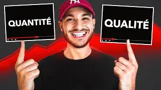 QUANTITÉ OU QUALITÉ POUR PERCER SUR YOUTUBE ?