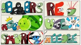 Alphabet Lore PARODY ALL COMPILATION / Alphabet Lore animation @Mike Salcedo