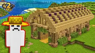 How to build an Animal Barn in Minecraft