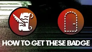 How to get Personnel Badge and Way out Badge in saktk ( Roblox Badge )