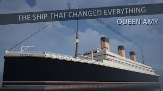 The ocean liner M.S. Queen Amy