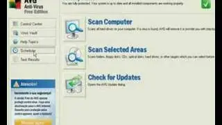 Utilizando o AVG antivírus