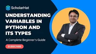 Variables in Python] | Python Variables Tutorial for Beginners | Learn Python Variables