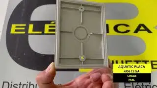 AQUATIC PLACA 4X4 CEGA CINZA PIAL