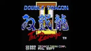 Double Dragon II SNES Full Cover by MKLIUKANG1
