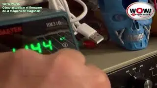 WÜRTH WOW update the diagnostic machine firmware