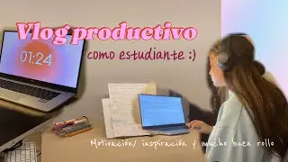 VLOG PRODUCTIVO como ESTUDIANTE DE SEGUNDO DE AP 🧬👩🏼‍⚕️🩺 (motivación/inspiración…)