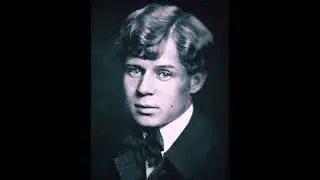 Сергей Есенин - "Вечер черные брови насопил..."