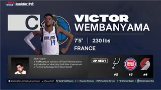 I Simulated the Career of Victor Wembanyama | NBA 2K24 MyNBA Career Simulation