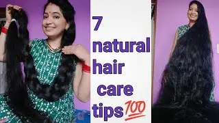 include the seven natural hair care tips in your routine .💯@MRDLonghairUttarakhand