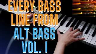 Every Bass Line from Blues Piano Alt Basslines Vol. 1