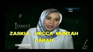 YA AMPUN ZASKIA MECCA MUNTAH DARAH
