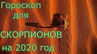 Гороскоп СКОРПИОН на 2020 год