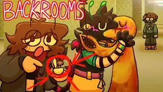 We Clipped Into The BACKROOMS... In Minecraft