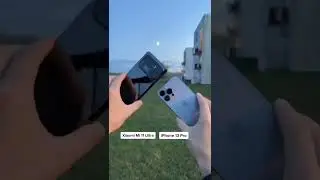 iPhone 13 Pro Vs Mi 11 Ultra Camera Test ❤️. Moon Photoshoot 📸 | 
