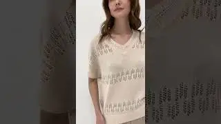 Джемпер женский 5231 41346 цвет 7034 бархатный беж