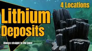 Where to find Lithium Deposit in Subnautica
