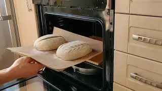 Выпечка на камне, посадка в печь