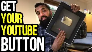 How to Claim Your YouTube Silver Button Creator Award | Azad Chaiwala