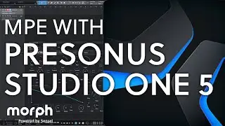 Use MIDI Polyphonic Expression (MPE) in Presonus Studio One Five