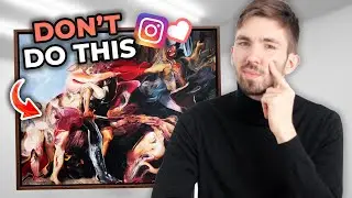 The Dark Side of Instagram: "Explore Page RUINED My Art"