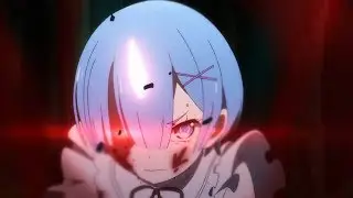 مقطع رائع لانمي ري زيرو ريم وسوبارو ❤️  「 Re: Zero「 AMV