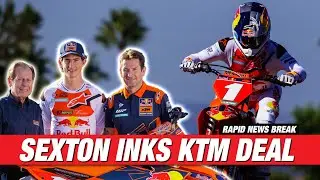 Official: Chase Sexton Signs With Red Bull KTM for 