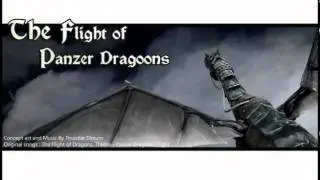 The Flight of Panzer Dragoons - Cover of 'Flight of Dragons' and 'Panzer Dragoon' by Thunder Thouin