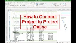 Connecting Project Professional to Project Online