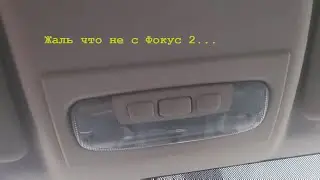 Ford Fiesta mk6. Плафон салона с индивидуальной подсветкой.