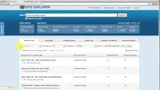 SEO Competitor Research Using Open Site Explorer - Extensive Beginners Guide
