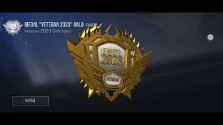 Получил Gold медаль ветерана 2023 года.