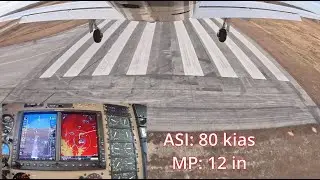 Landing at Austin Executive — Energy and Engine Management — Piper Malibu PA-46