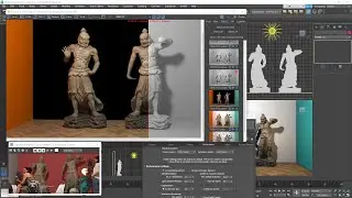 CORONA 3DS Videocourse - 04 - Global Illumination GI, Direct and Indirect, Path Tracing, UHD Cache