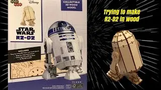 IncrediBuilds Star Wars Collectible 3D Wood Model - R2-D2